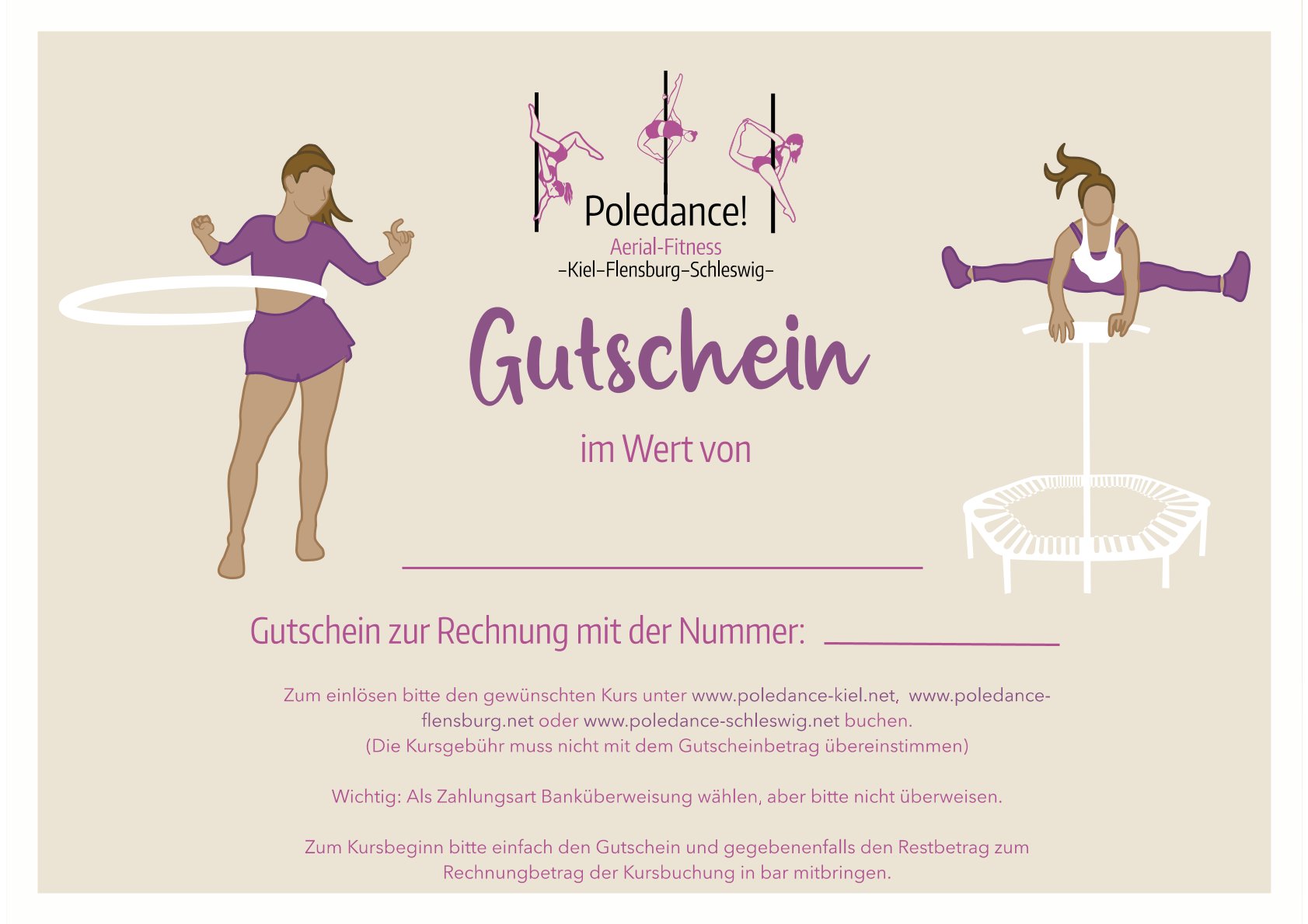 Gutschein Fitness - 150€
